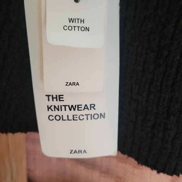 Zara Black Knit Halter - Picture 3 of 4